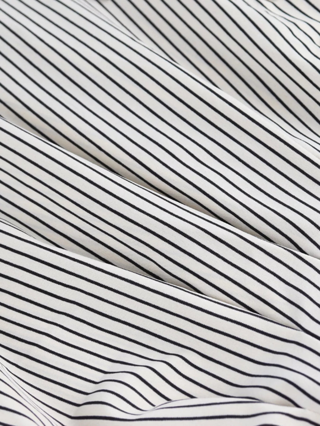 Striped Cinched Waist Shirt (8)