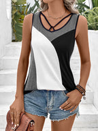 Block Tank Top