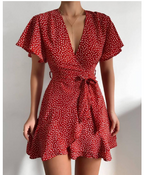 Printed Polka Dot Dress photo 3