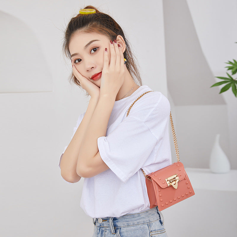 Pvc Candy One Shoulder Messenger Bag photo 1