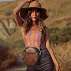 Shoulder Retro Small Round Bag photo 4