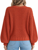 Full Size Chunky Knit Button-down Cardigan Plus (12)