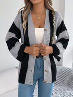 Block Button-up Cardigan (9)