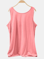 Scoop Neck Wide Strap Tank (5)