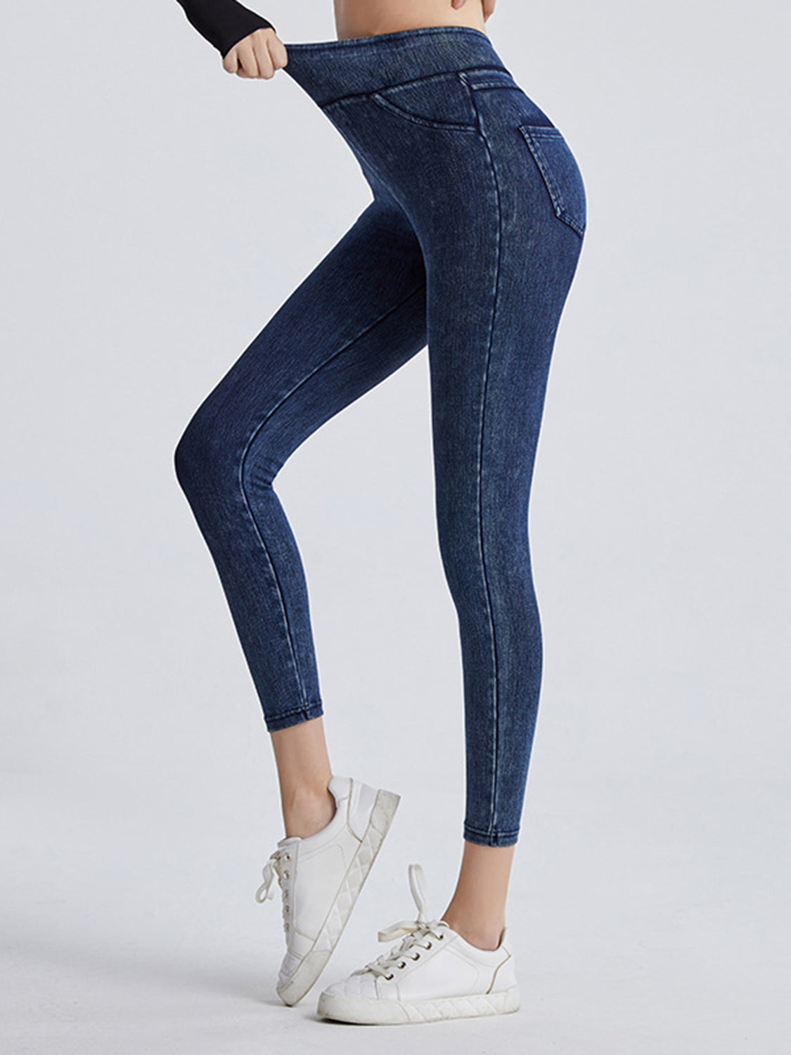 Wide Waistband Sports Leggings (3)