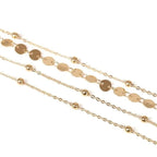 Copper Sequin Anklet photo 7