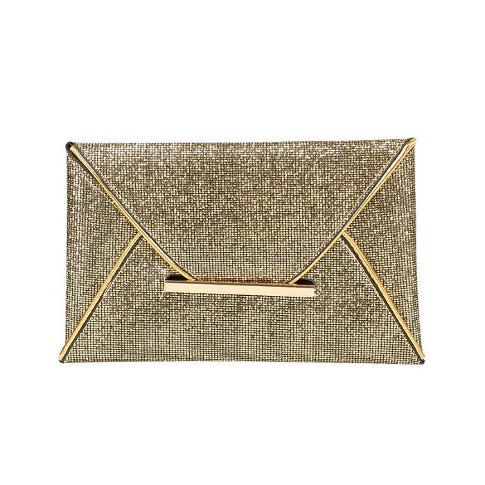Sequin Glitter Clutch variant CJBHNSNS09867-Gold