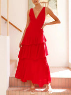 Sleeveless Ruffled Layered Backless Maxi Dress (32)