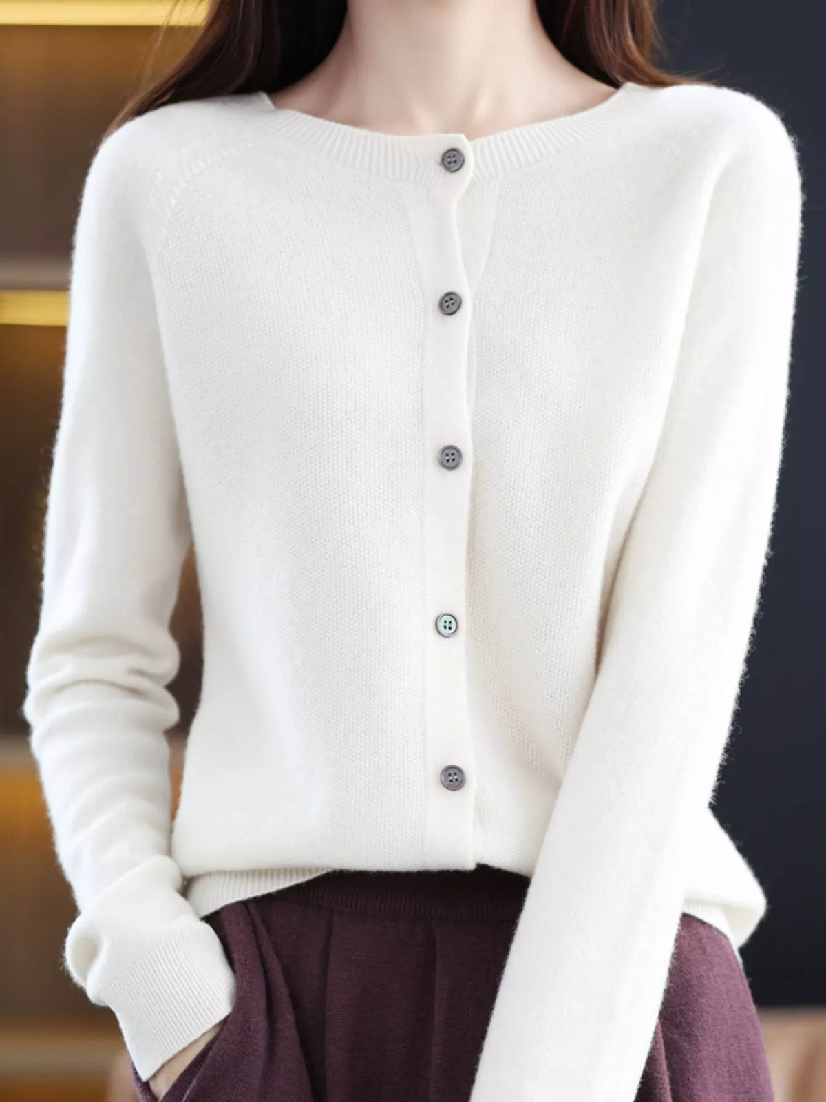 Button-down Long Sleeve Cardigan (33)