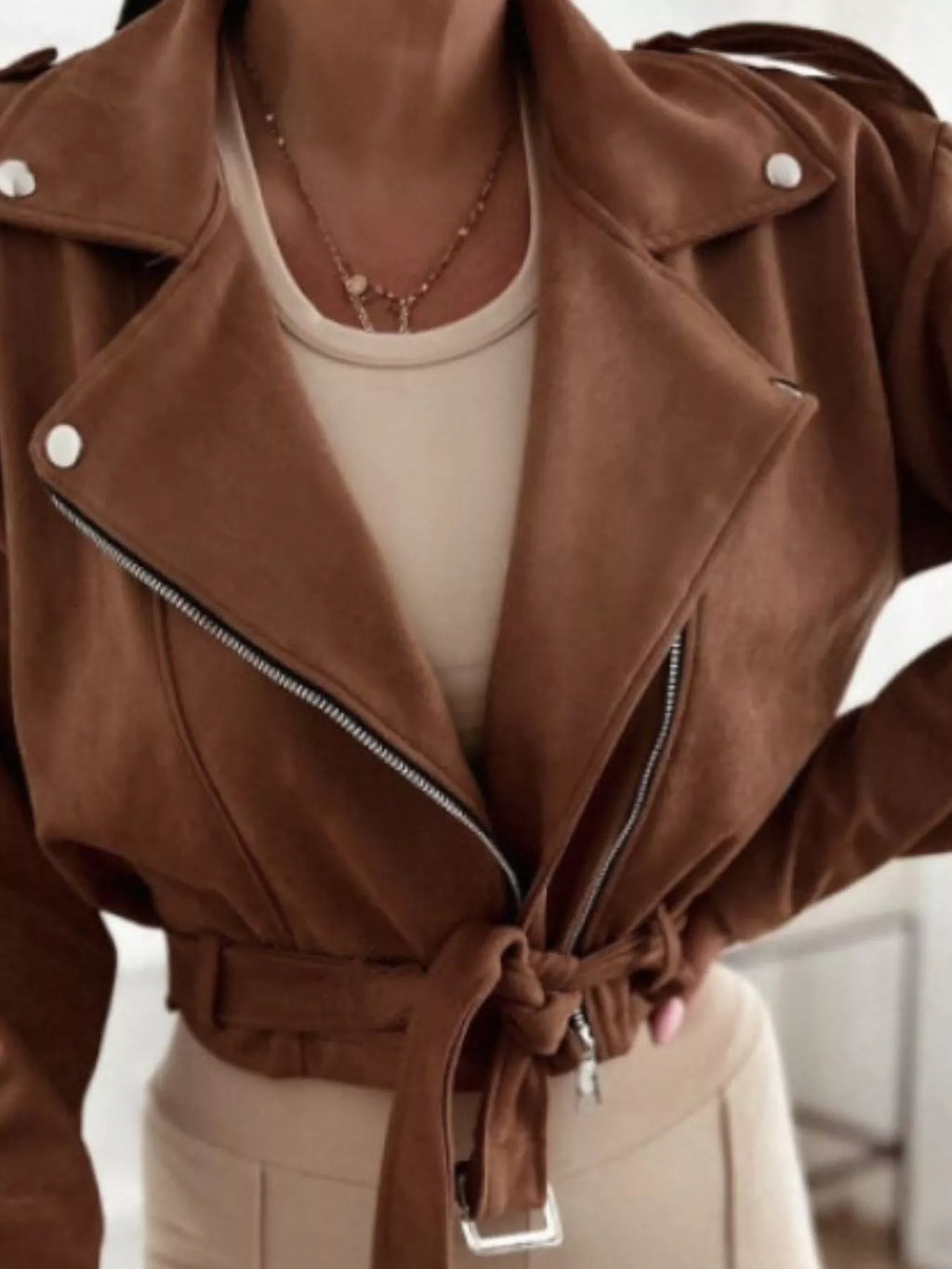 Zip Up Cropped Jacket (15)