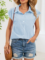 Gingham Button-down Shirt (26)