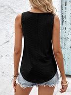 Eyelet Wide Strap Tank (6)