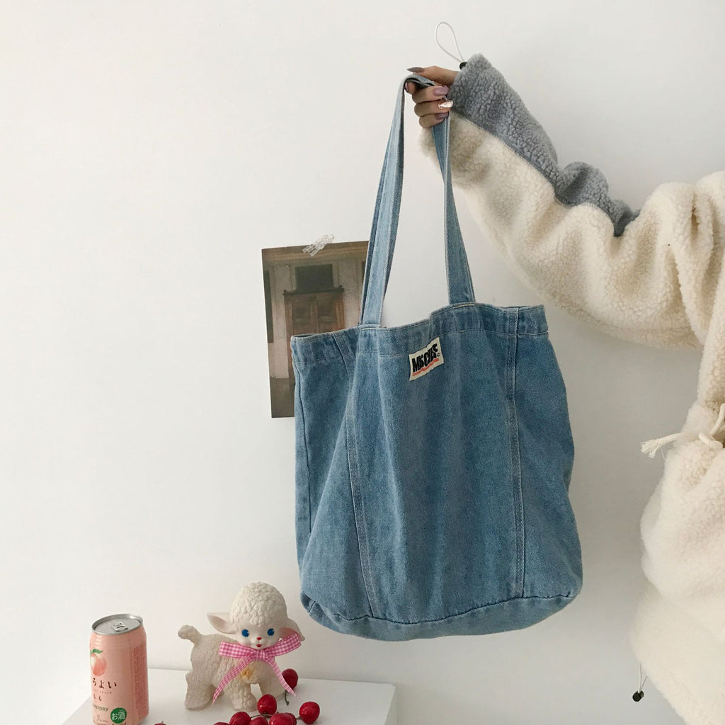 Denim Shoulder Bag photo 6