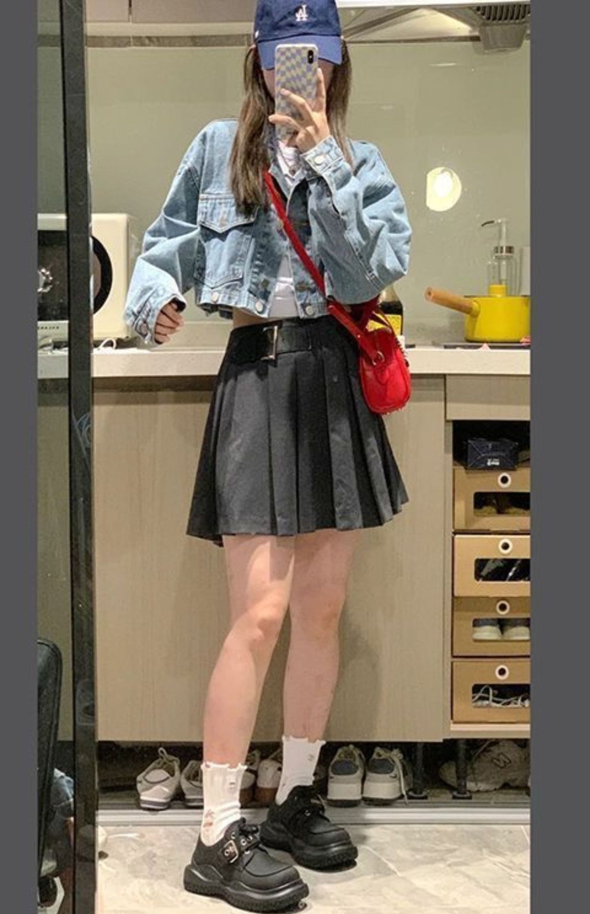 Vintage Denim Jacket Detachable Top photo 15