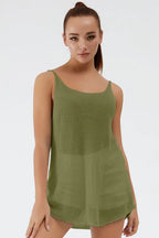Scoop Neck Spaghetti Strap Knit Cami (8)