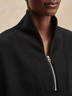 Quarter-zip Sweatshirt Wide-leg Pants Set (7)