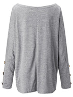 One Shoulder Long Sleeve T-shirt (3)