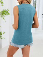 Notched Solid Color Tank (17)