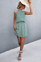 Floral Tied Sleeveless Mini Dress (9)