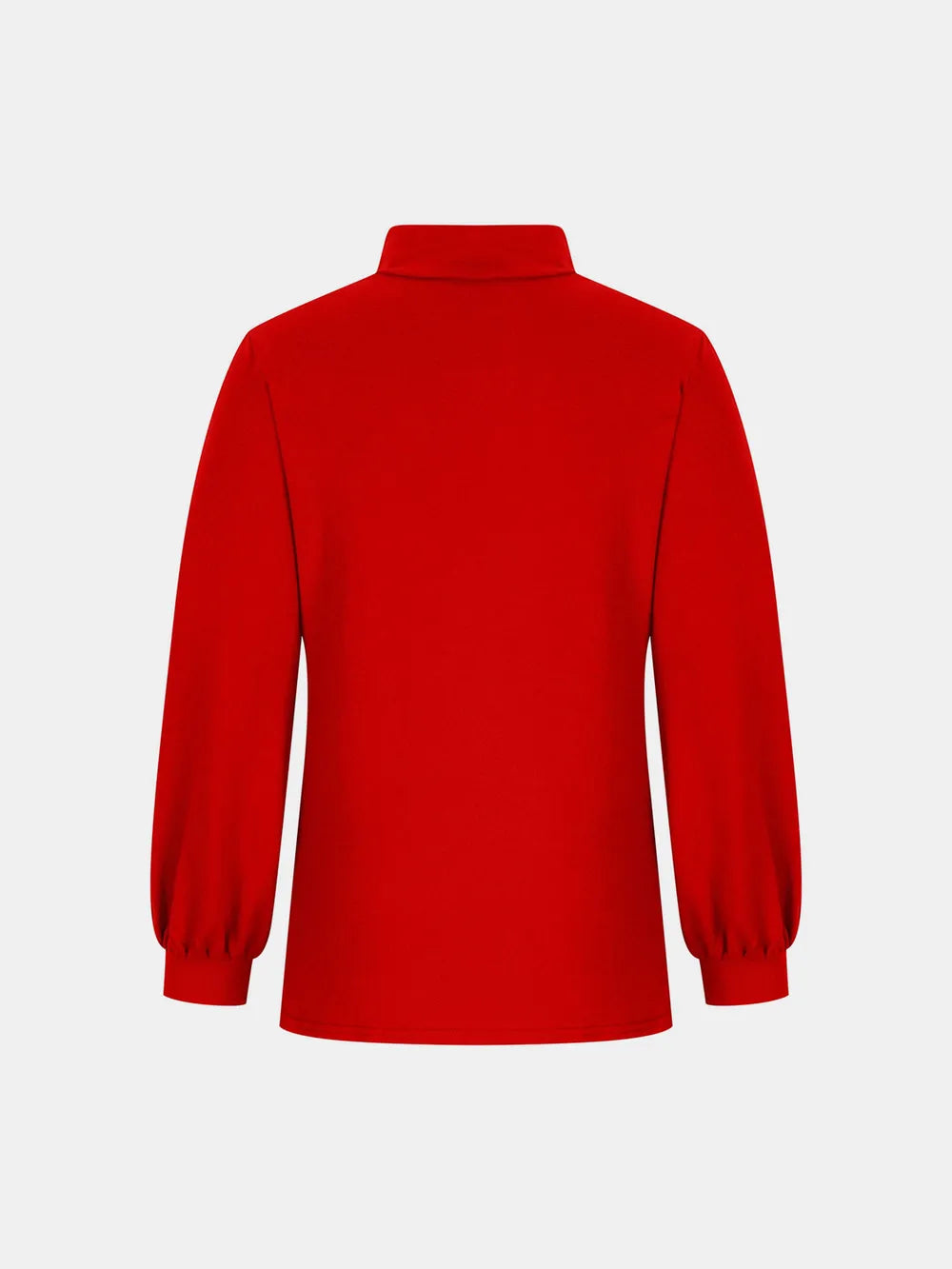 Full Size Mock Neck Long Sleeve T-shirt (4)