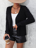 Open Front Long Sleeve Cardigan (14)