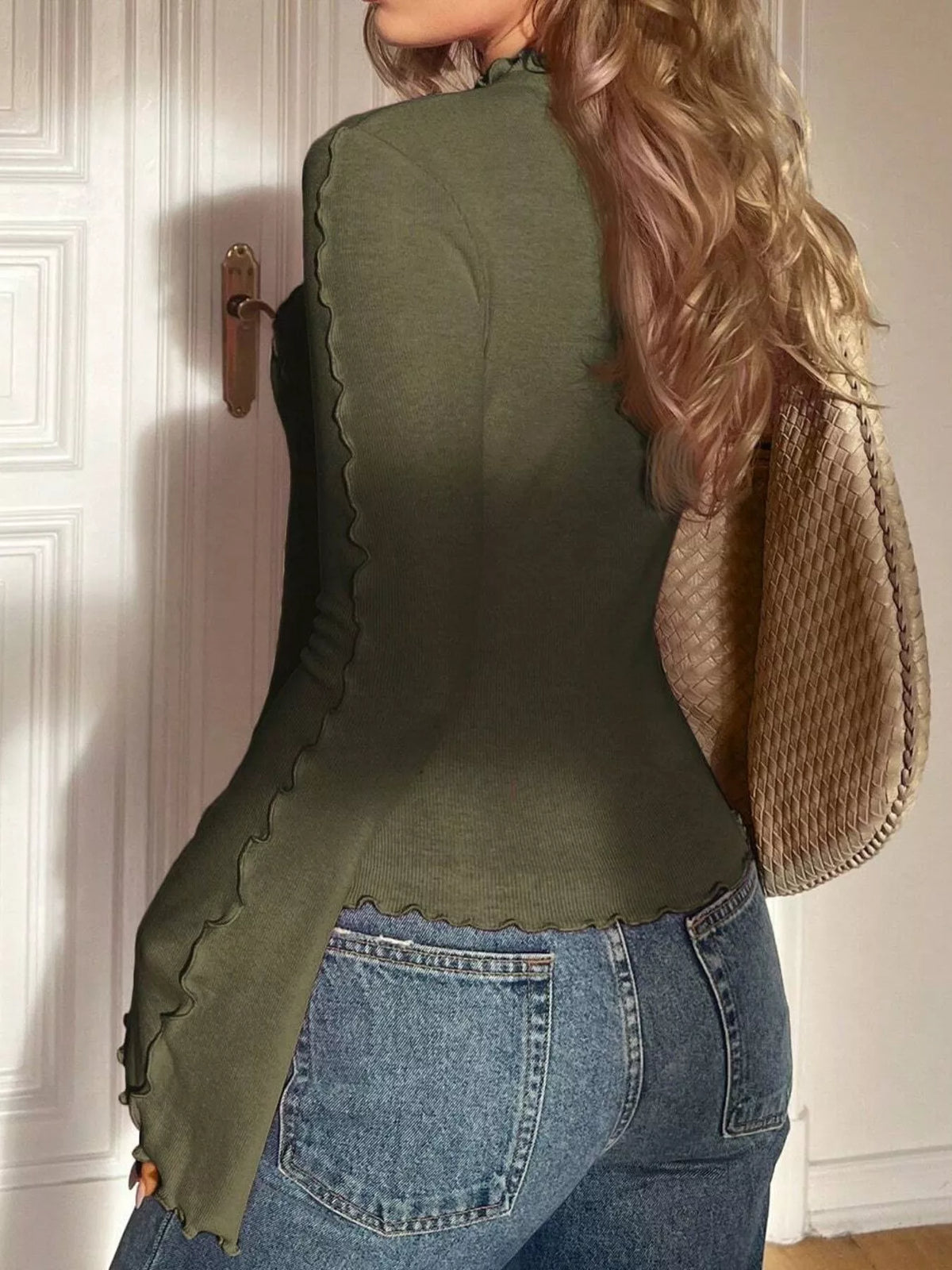 Lettuce Edge Flare Sleeve Top (9)