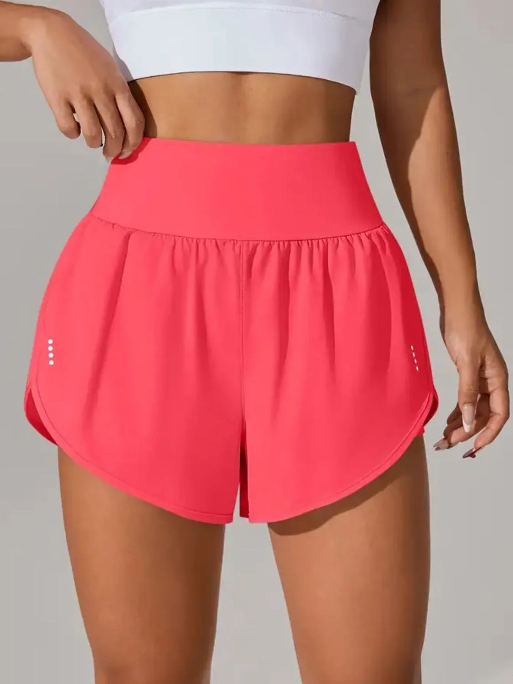 Pocketed High Waist Active Shorts (29)