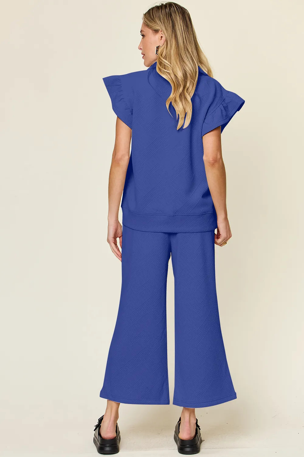 Ruffle Drawstring Wide Leg Set (11)