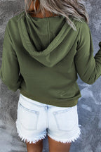 Dropped Shoulder Long Sleeve Hoodie Pocket (6)