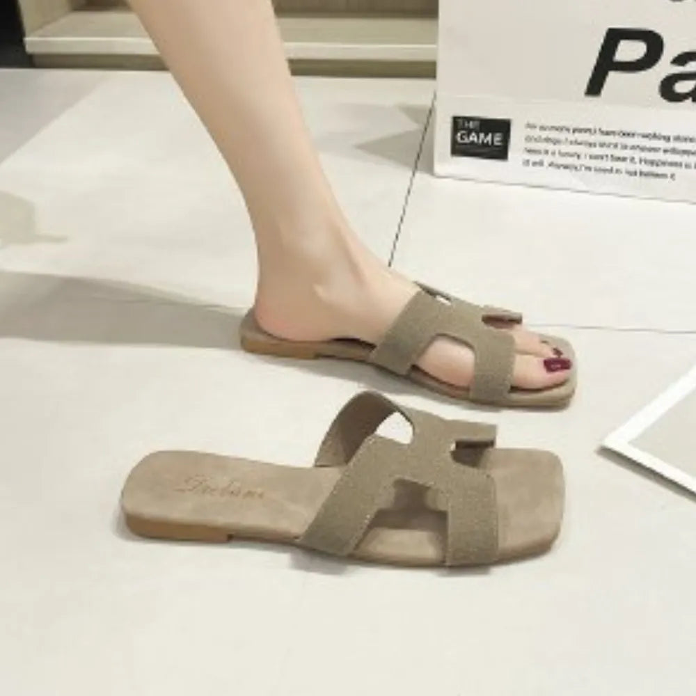 Open Toe Flats Sandals (5)