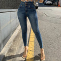High Waist Jeans Skinny Feet variant CJNZ191258701AZ|CJNZ191258702BY|CJNZ191258703CX|CJNZ191258704DW
