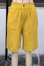 Elastic Waist Shorts (2)