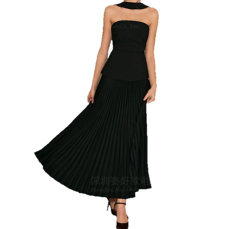 Sophisticated Slim Halter Dress photo 4