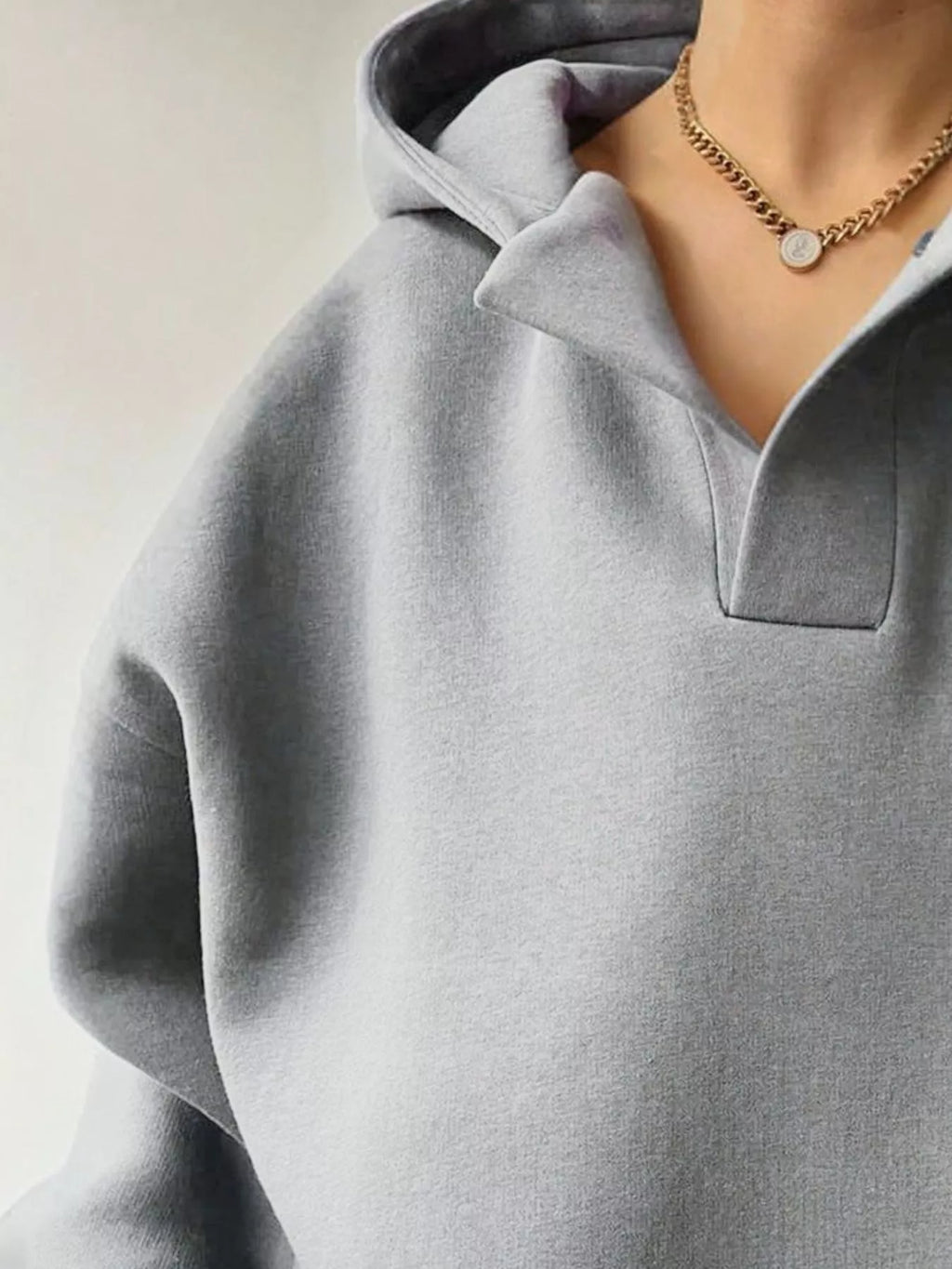 Dropped Shoulder Long Sleeve Sweatshirt (35)