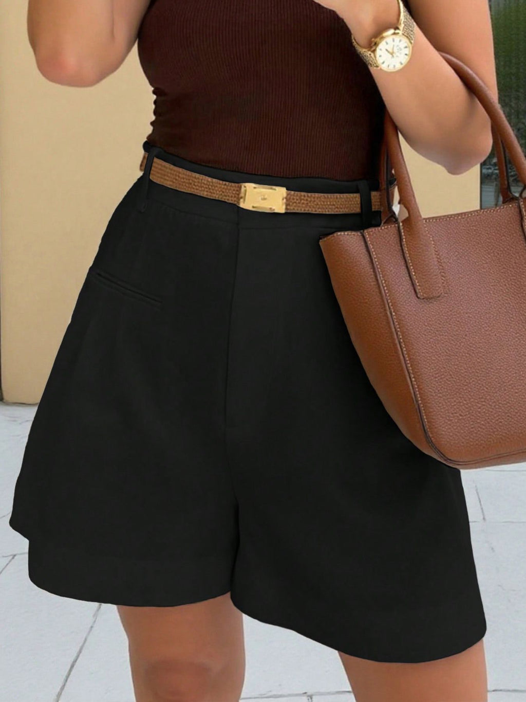 High-waisted Shorts (24)