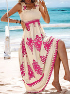 Smocked Printed Wide Strap Maxi Dress (25)