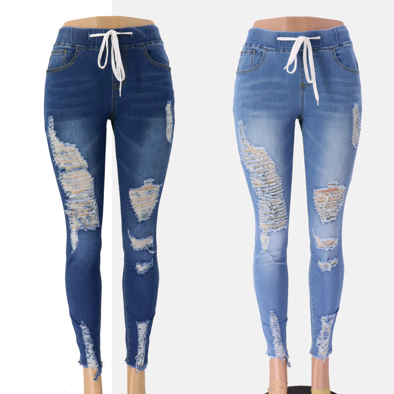 Ripped High-rise Jeans photo 2