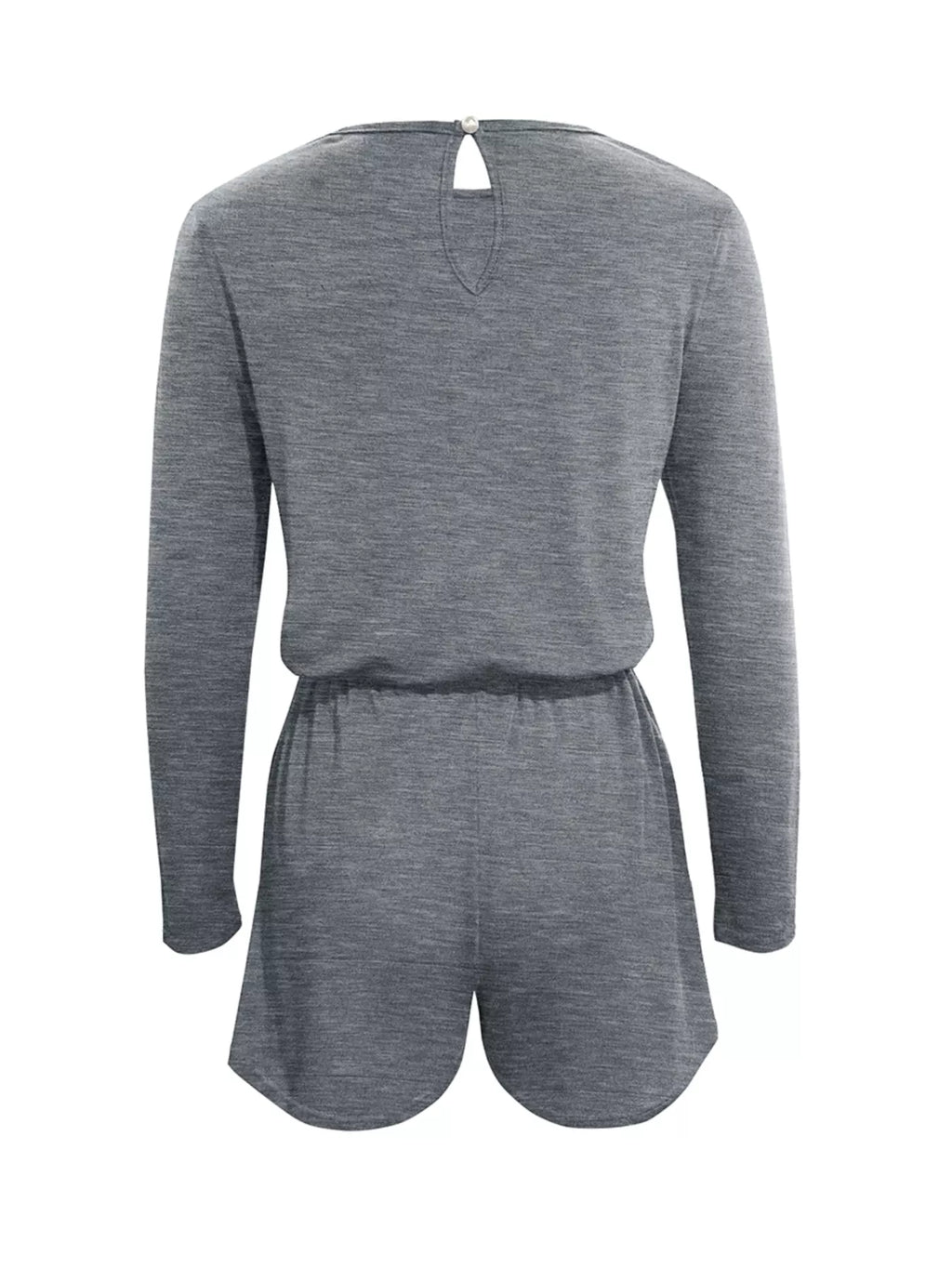 Long Sleeve Drawstring Romper (15)