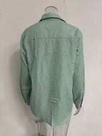 Striped Button-down Relaxed Fit Shirt (6)