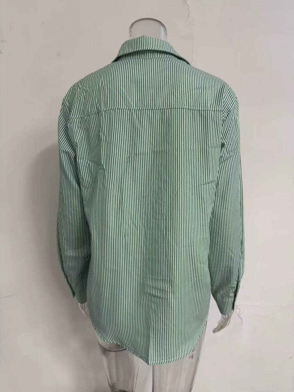 Striped Button-down Relaxed Fit Shirt (6)