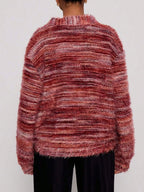 Textured Knit Button-down Cardigan (18)