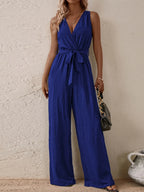Tied Surplice Sleeveless Wide Leg Jumpsuit (21)