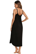 V-neck Midi Lounge Dress (8)