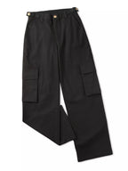 High-waisted Wide Leg Cargo Jeans (2)