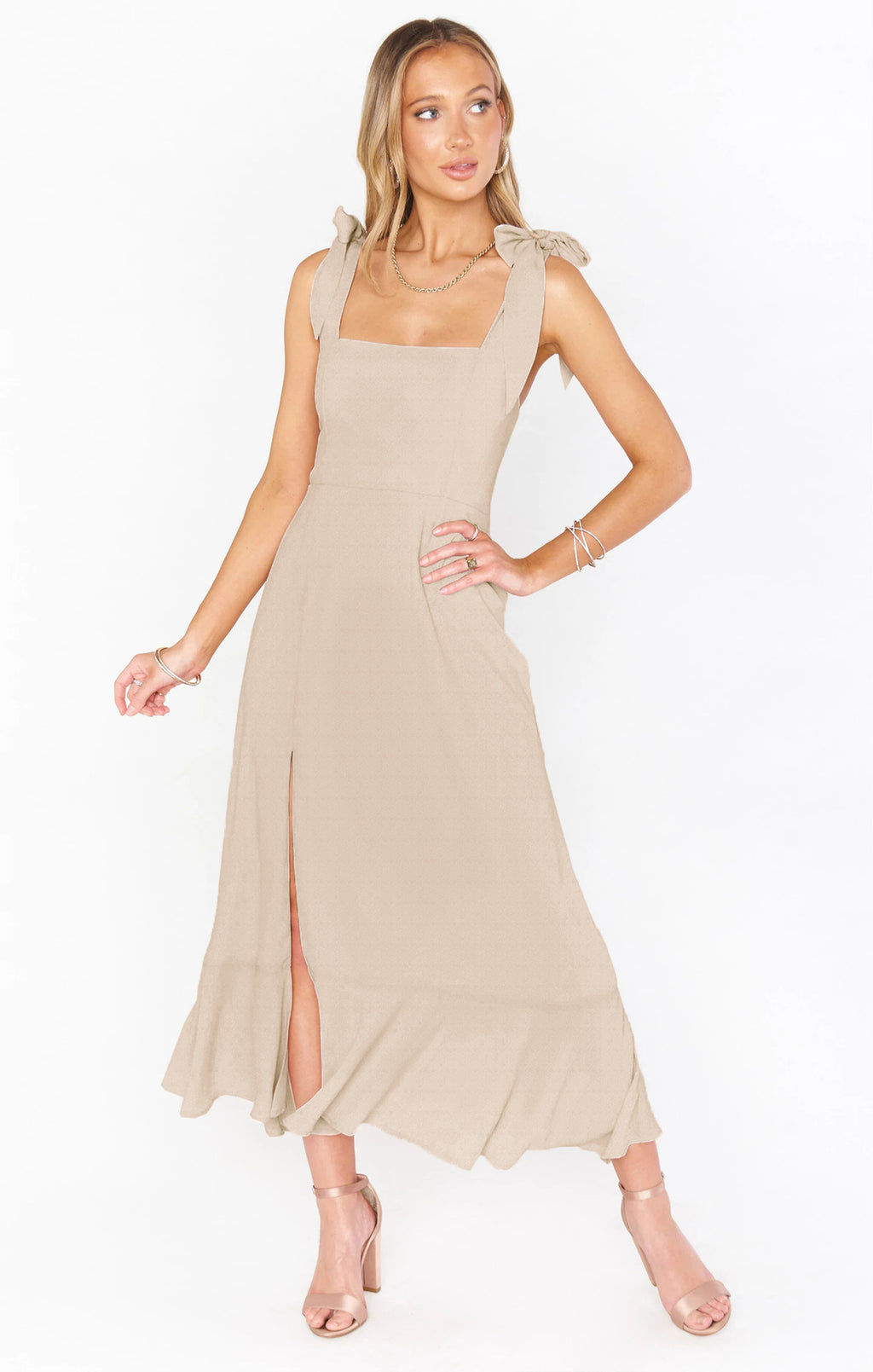 Suspender Split Dress for Women (12)