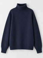 Turtleneck Dropped Shoulder Sweater (43)