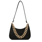 Solid Color One Shoulder Messenger Bag photo 4