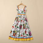 Keel Body Shaping Fruit Vegetable Sling Dress photo 4