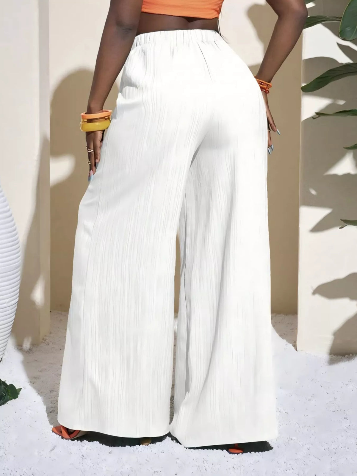 High-waisted Wide-leg Pants (24)
