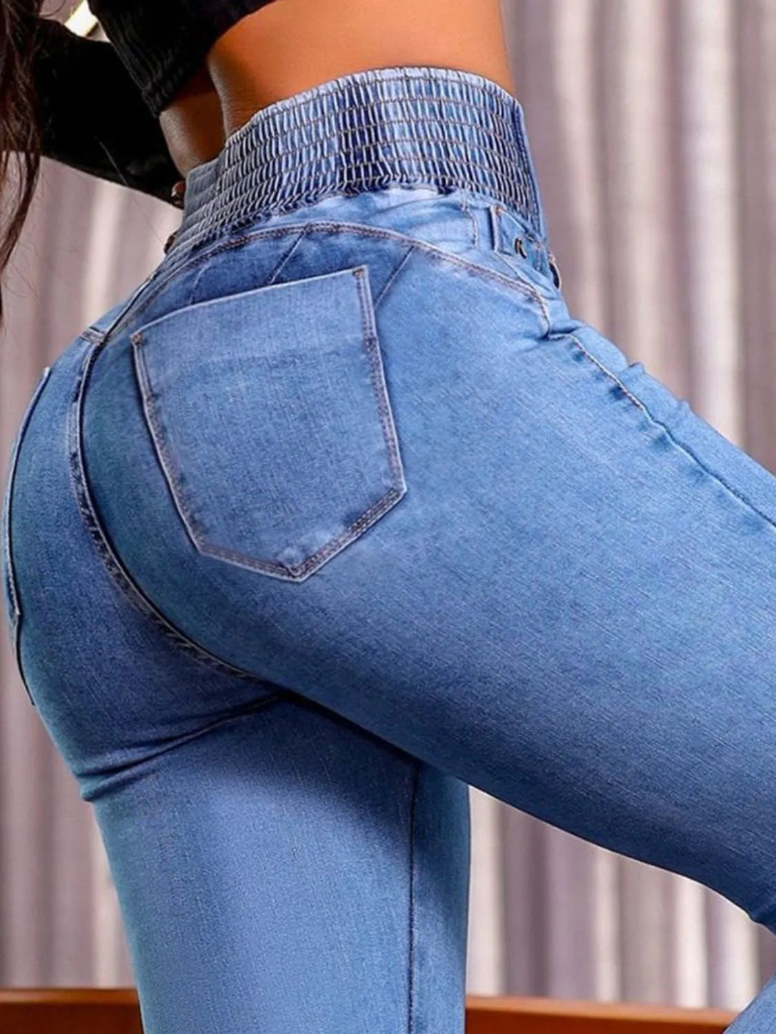 High Rise Bootcut Jeans (7)